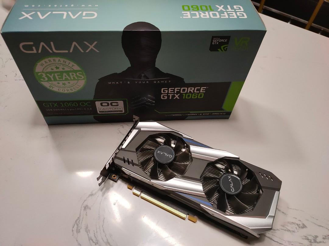 Galax gtx 1060 3gb sale oc