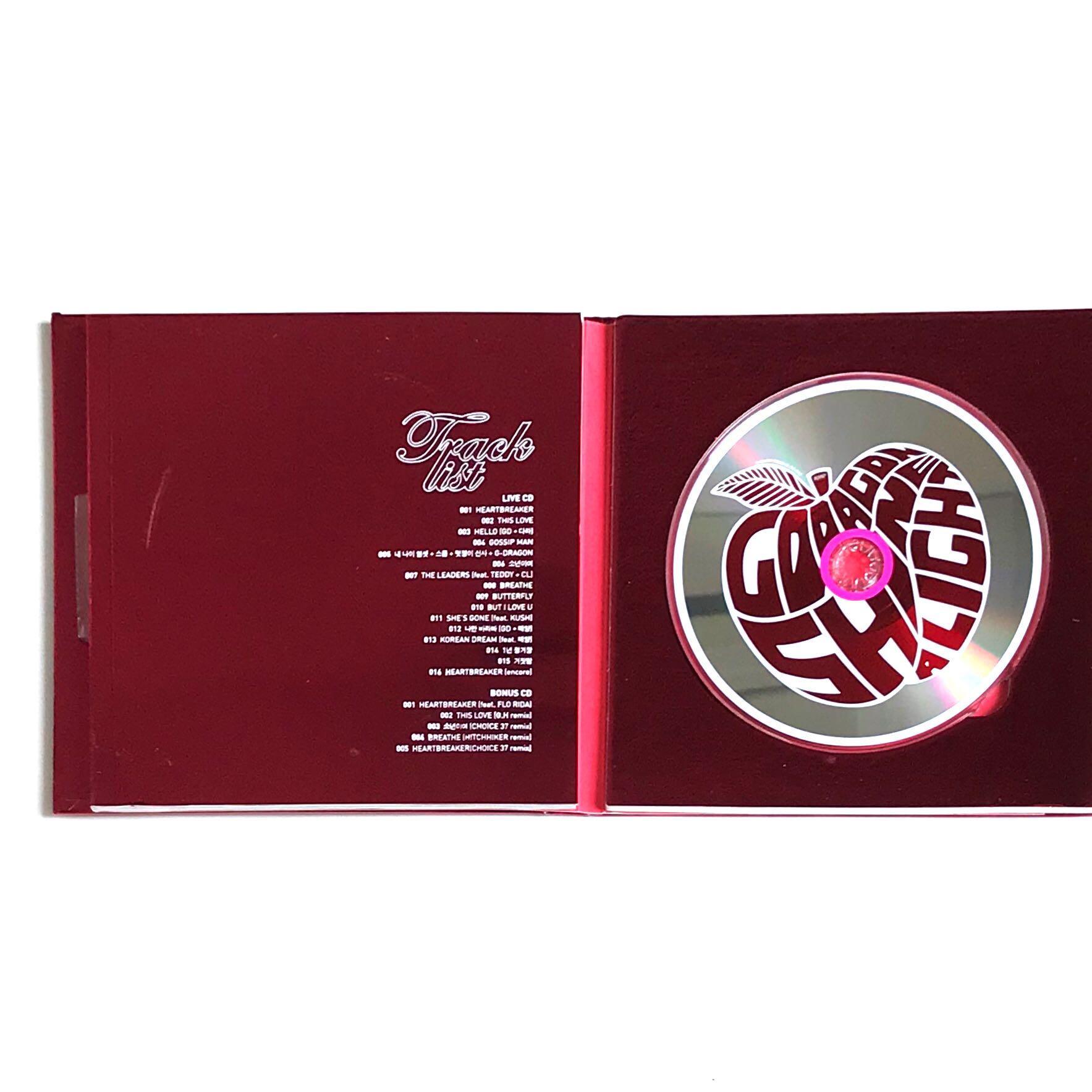 G-DRAGON [SHINE A LIGHT] FIRST LIVE CONCERT CD , 興趣及遊戲, 收藏