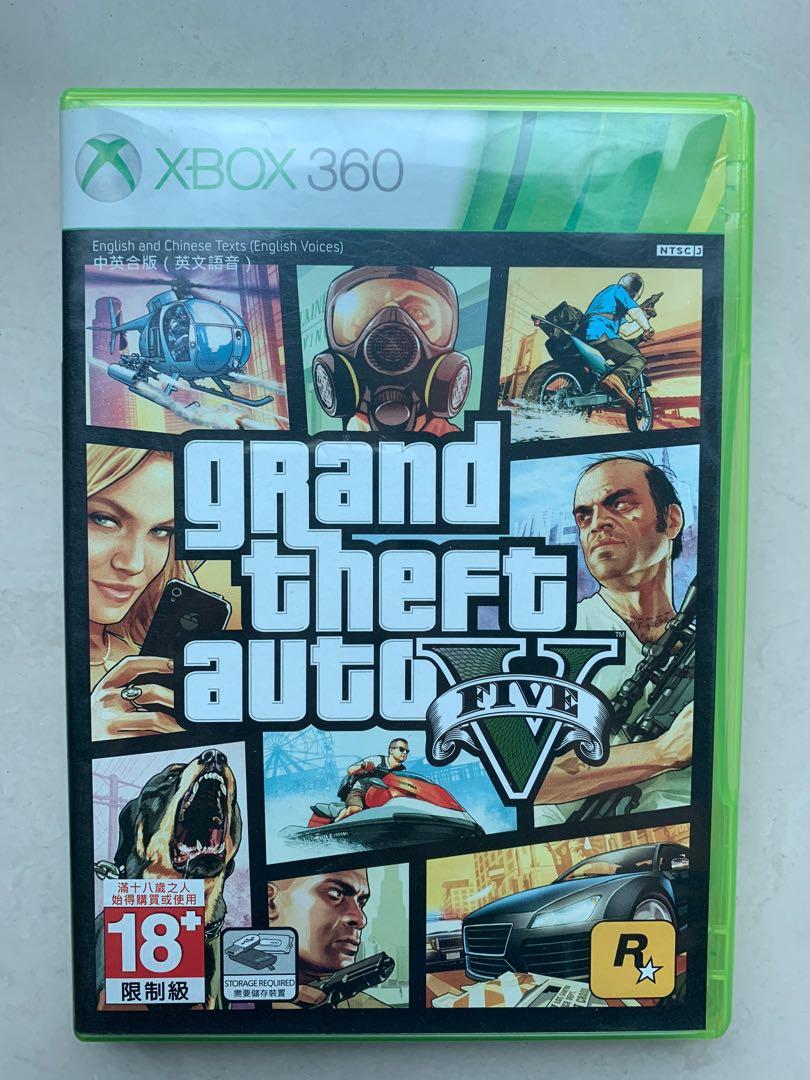 Grand theft auto V GTA Xbox 360, Video Gaming, Video Games, Xbox on