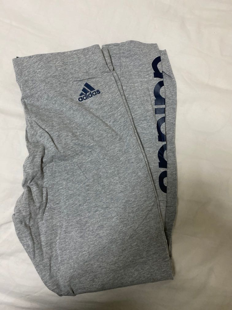 grey adidas leggings