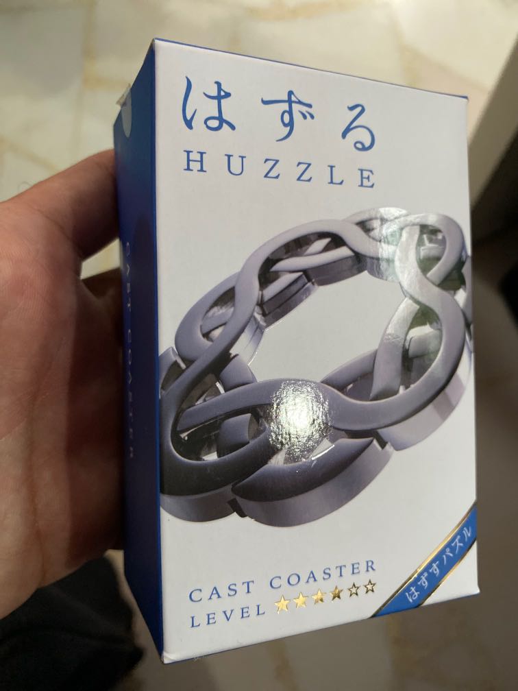 Hanayama Cast Coaster Level 4 Hobbies Toys Toys Games On Carousell