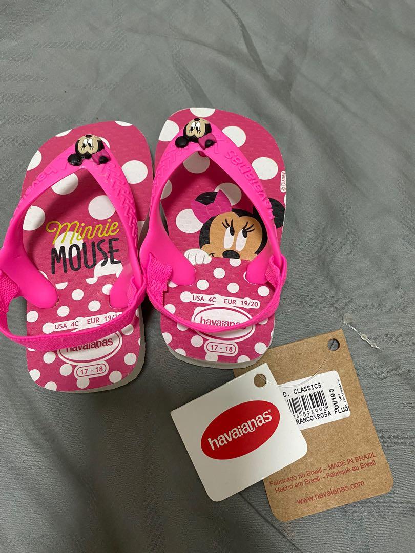 Havaianas baby minnie mouse new arrivals
