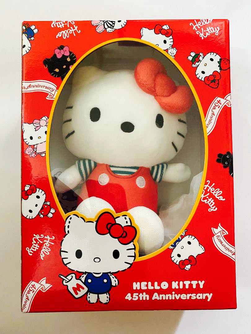45th Anniversary Hello Kitty Plush Plush Toy Sanrio Hello Kitty