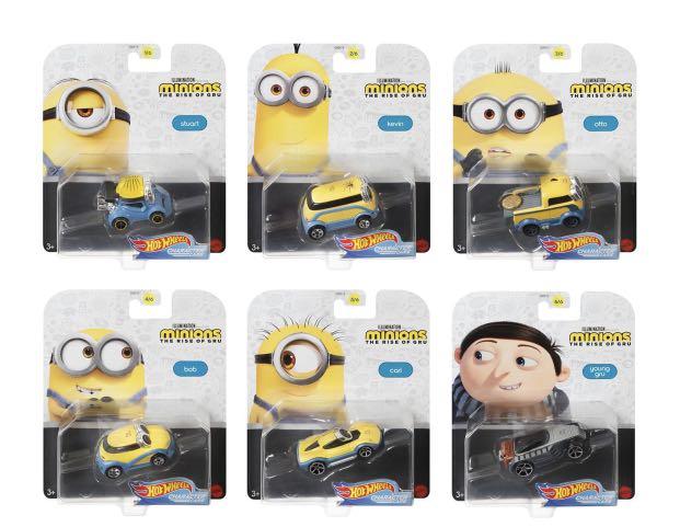 Hot Wheels 2020 Character Car Minions 