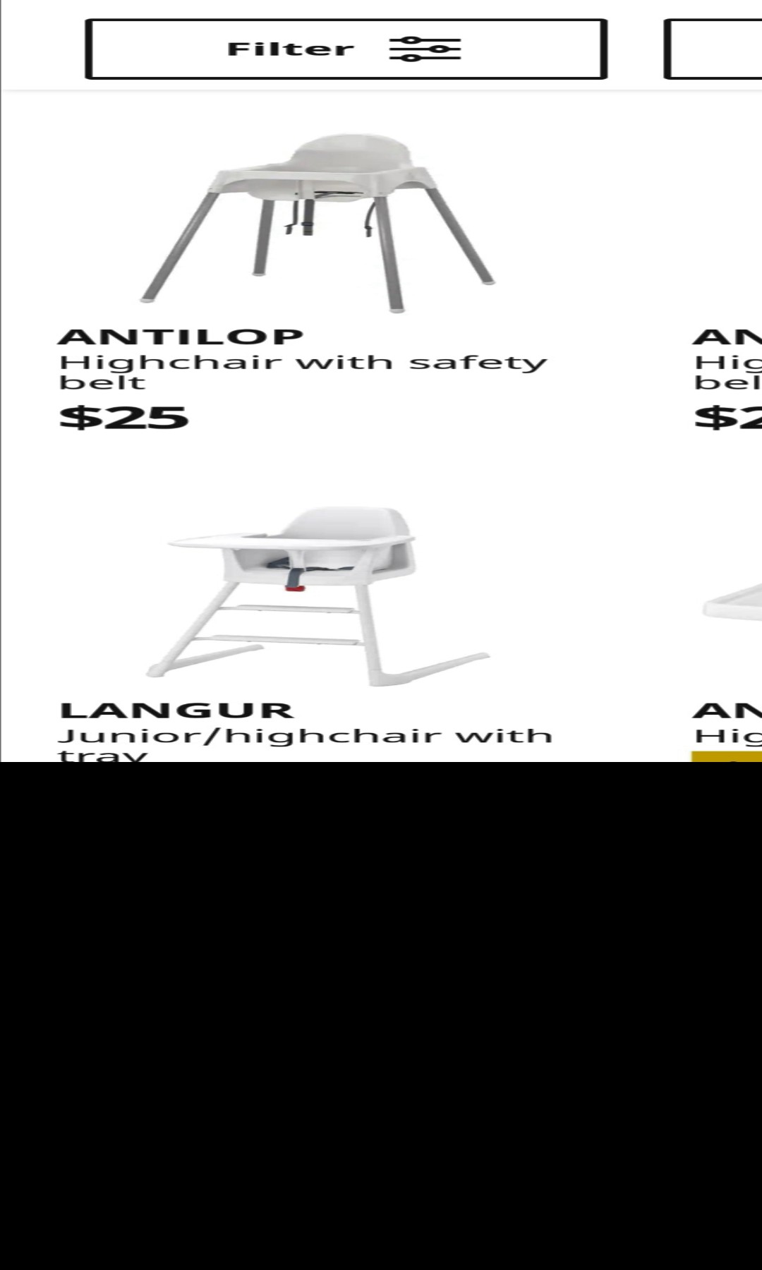 Ikea High Chair, Babies & Kids, Nursing & Feeding on Carousell