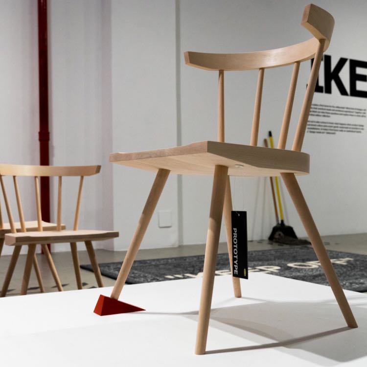 IKEA Markerad Chair by Virgil Abloh, Furniture & Home Living, Furniture ...