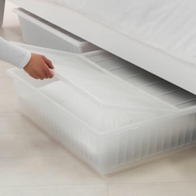 IKEA under bed storage with lid, Furniture & Home Living, Home