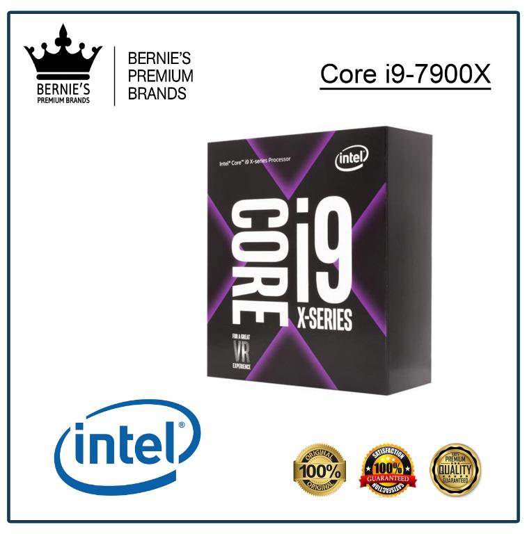 Intel Core i9-7900X (Category: Computer Parts) located in Pasay City. Submitted by premiumbrands (Listing ID 1029015800, Image 1). Description: 100% Certified Original/Genuine product. Available, and ready for FREE delivery via LBC Hong Kong (3-7 days). Everything is brand new, and factory sealed. Check out our FACEBOOK pages: Bernie's Premium Brands - Gadgets Bernie's Premium Brands – Women.