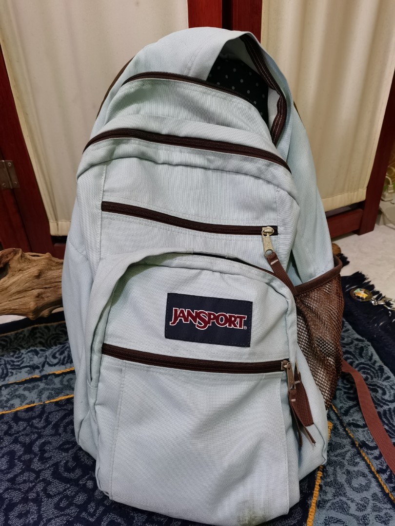 jansport backpack light blue