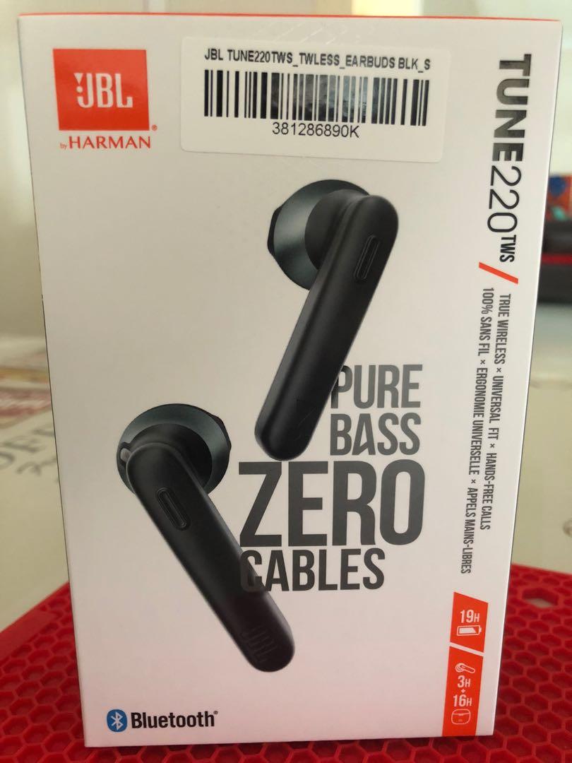Jbl tune 220tws pure bass online