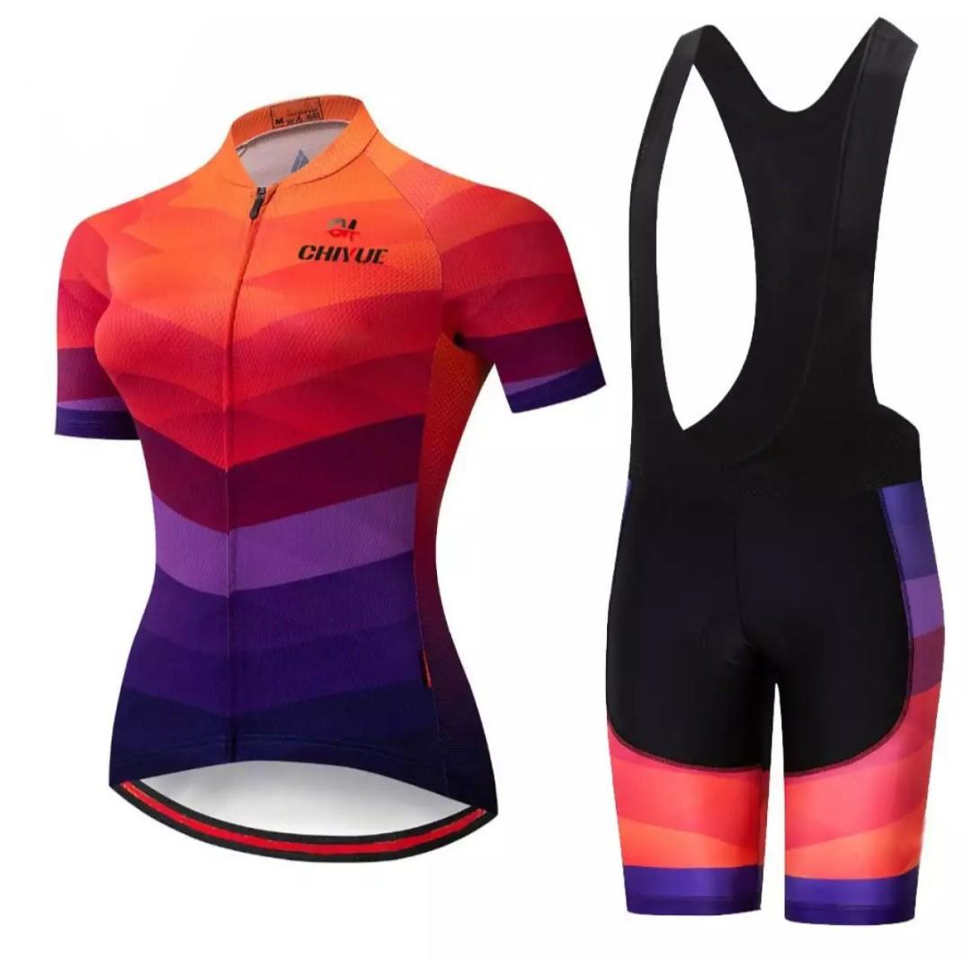 colourful cycling jersey