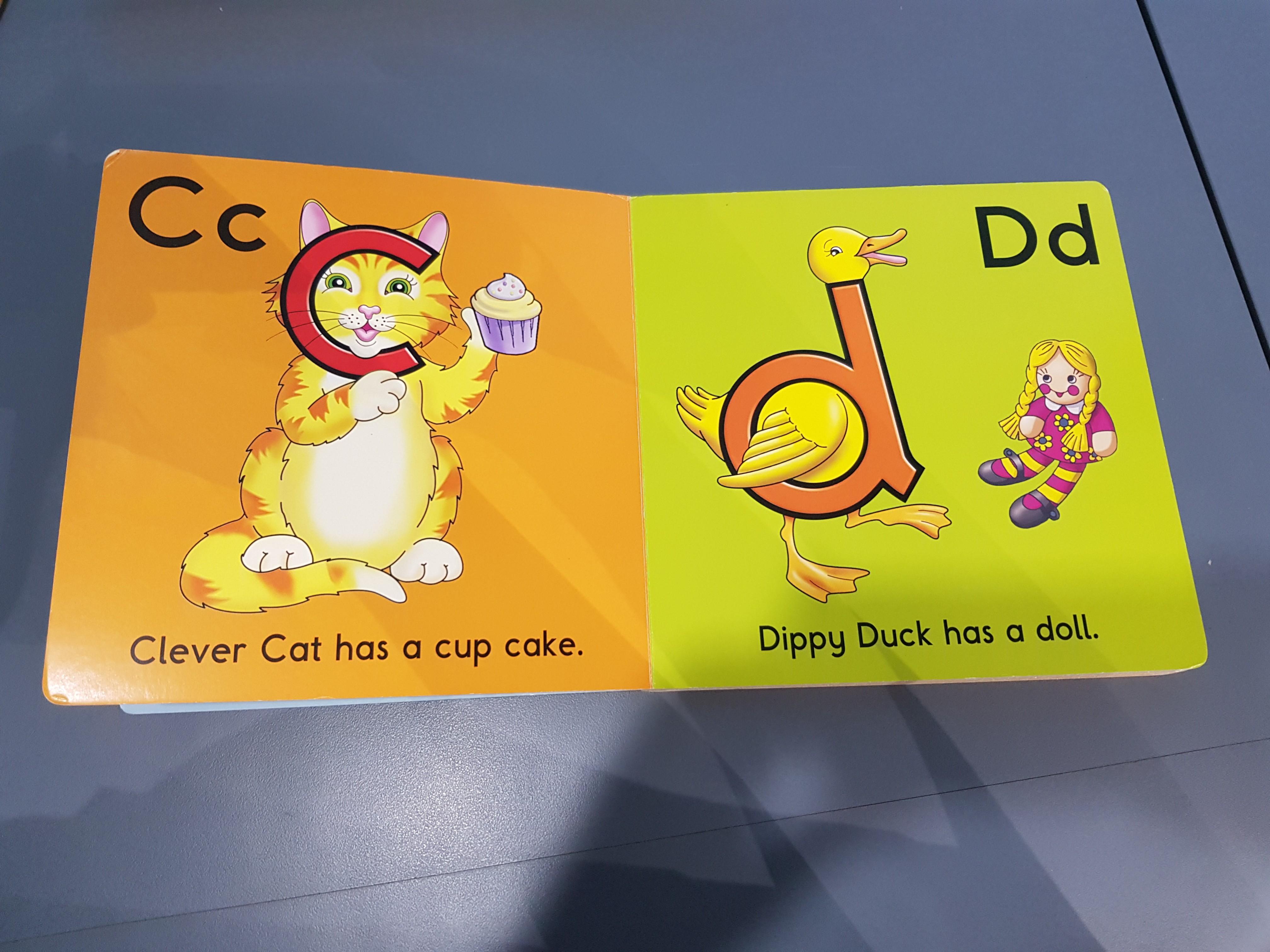 My ABC of Letters book/ Rhyming Flashcards, Hobbies & Toys, Books ...