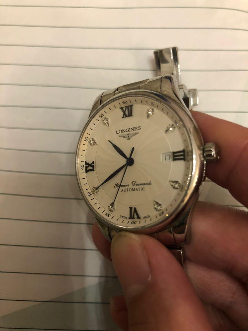 Longines deals genuine diamonds
