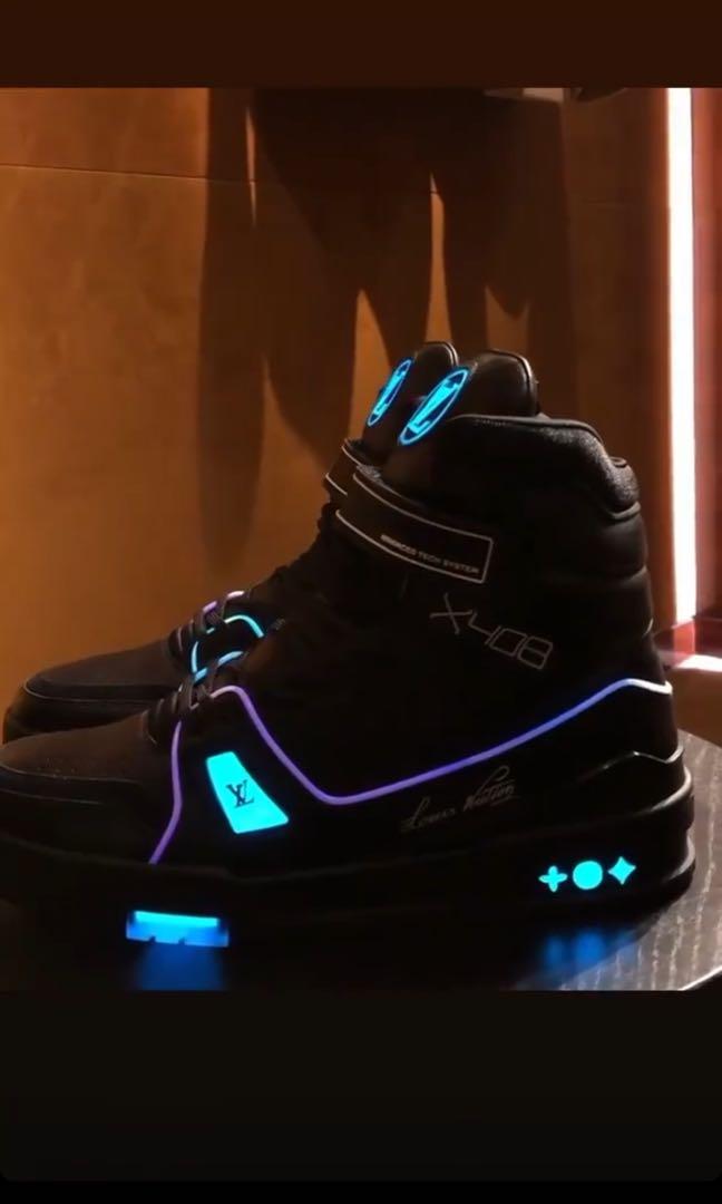 louis vuitton fiber optic sneakers