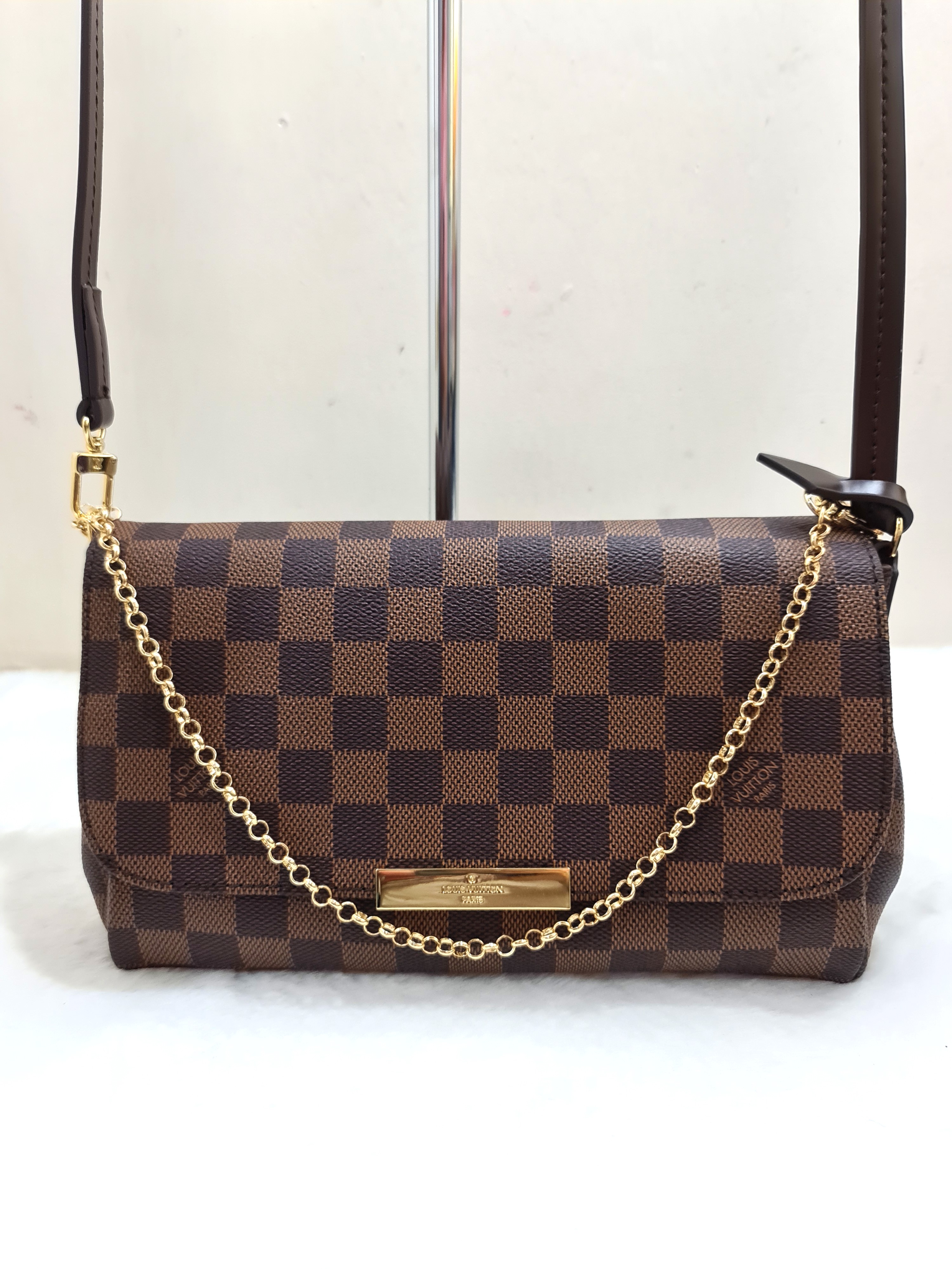 LV sling bag, Luxury, Bags & Wallets on Carousell