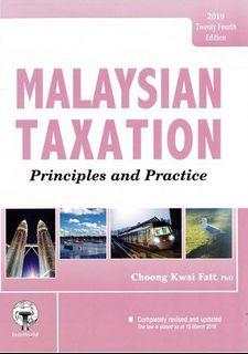 Malaysian Taxation Principles And Practice Books Carousell Malaysia