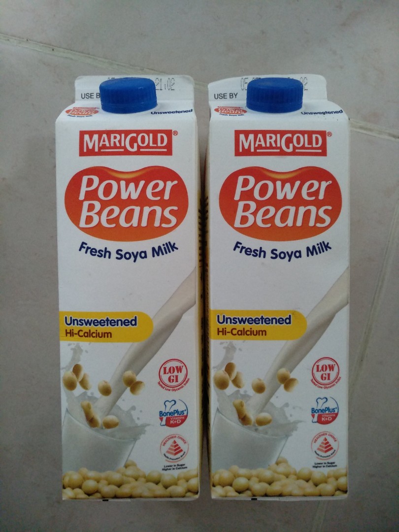 Marigold Power Beans Fresh soya milk, Health & Nutrition, Health