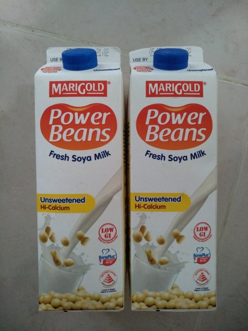 Marigold Power Beans Fresh soya milk, Health & Nutrition, Health