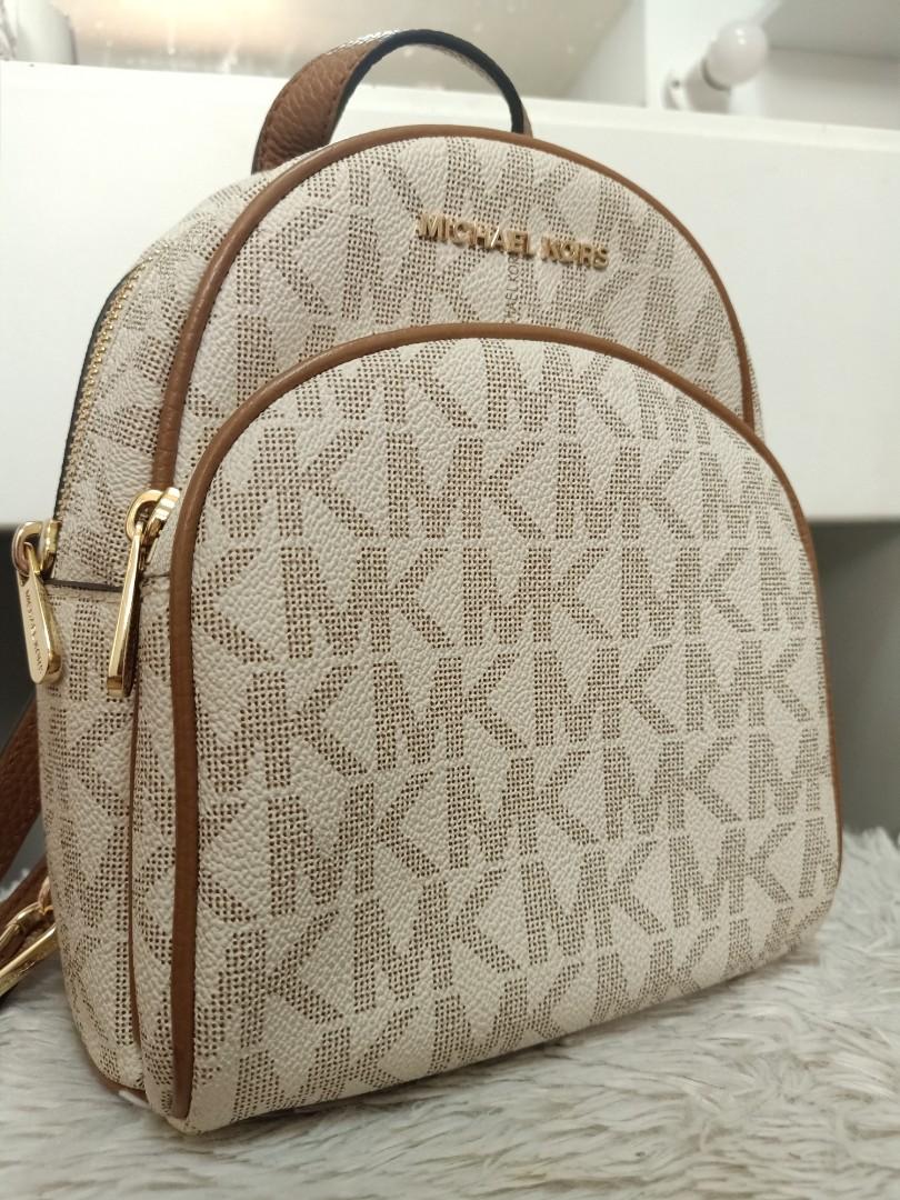 Michael Kors Abbey Mini Backpack, Women's Fashion, Bags & Wallets, Backpacks  on Carousell