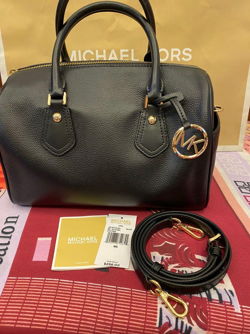Michael Kors Aria Satchel Bag mk coach kate spade, Luxury, Bags & Wallets  on Carousell