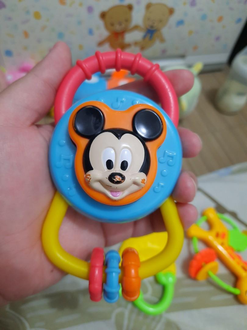 mickey mouse rattle