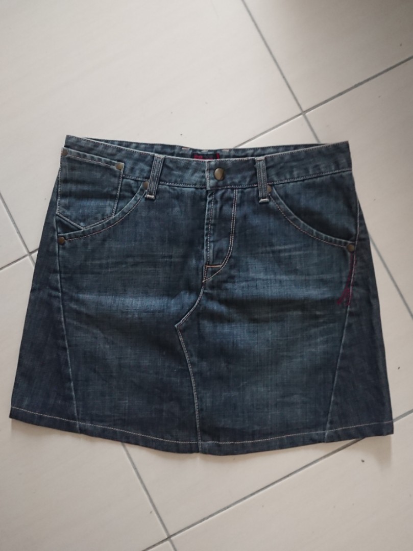 Mini skirt jeans Levi's#IAmBoss, Women 