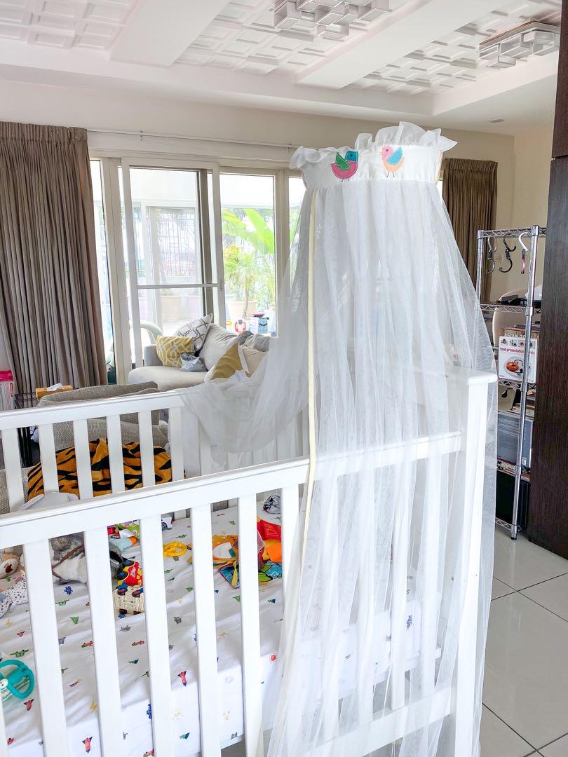 baby cot mosquito net with stand