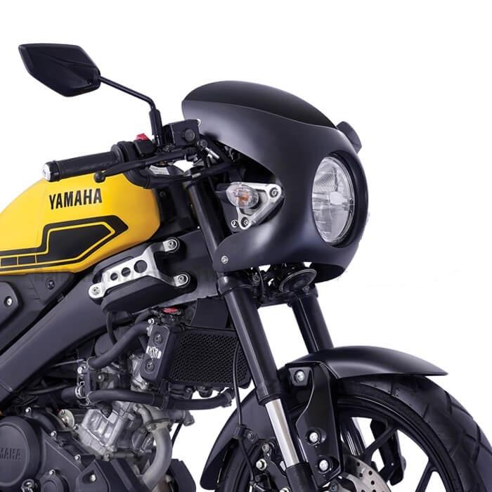 Moto Boss Singapore Yamaha XSR 155 2019 2020 Cafe Racer Black Wind