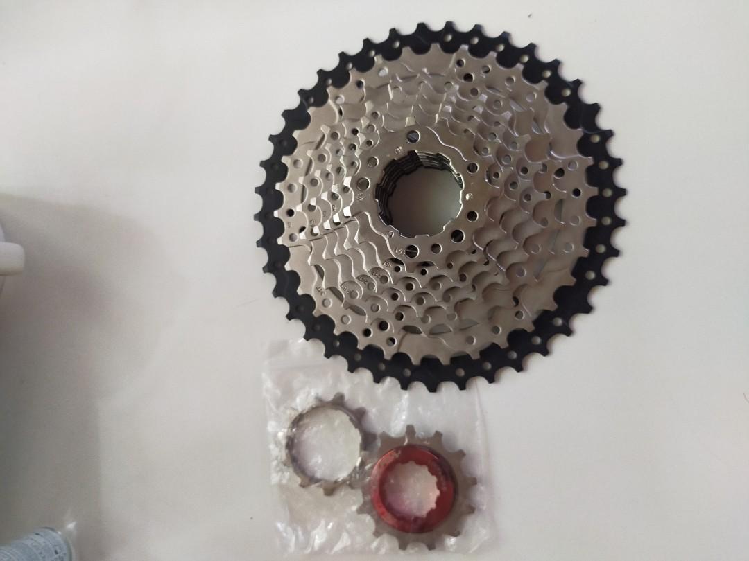 Mountain Bike Cogs Cassette 9 Speed 1140T, Sports Equipment, Bicycles