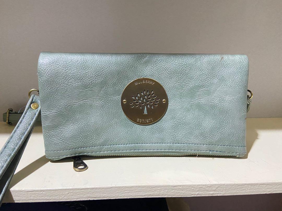 mulberry wristlet