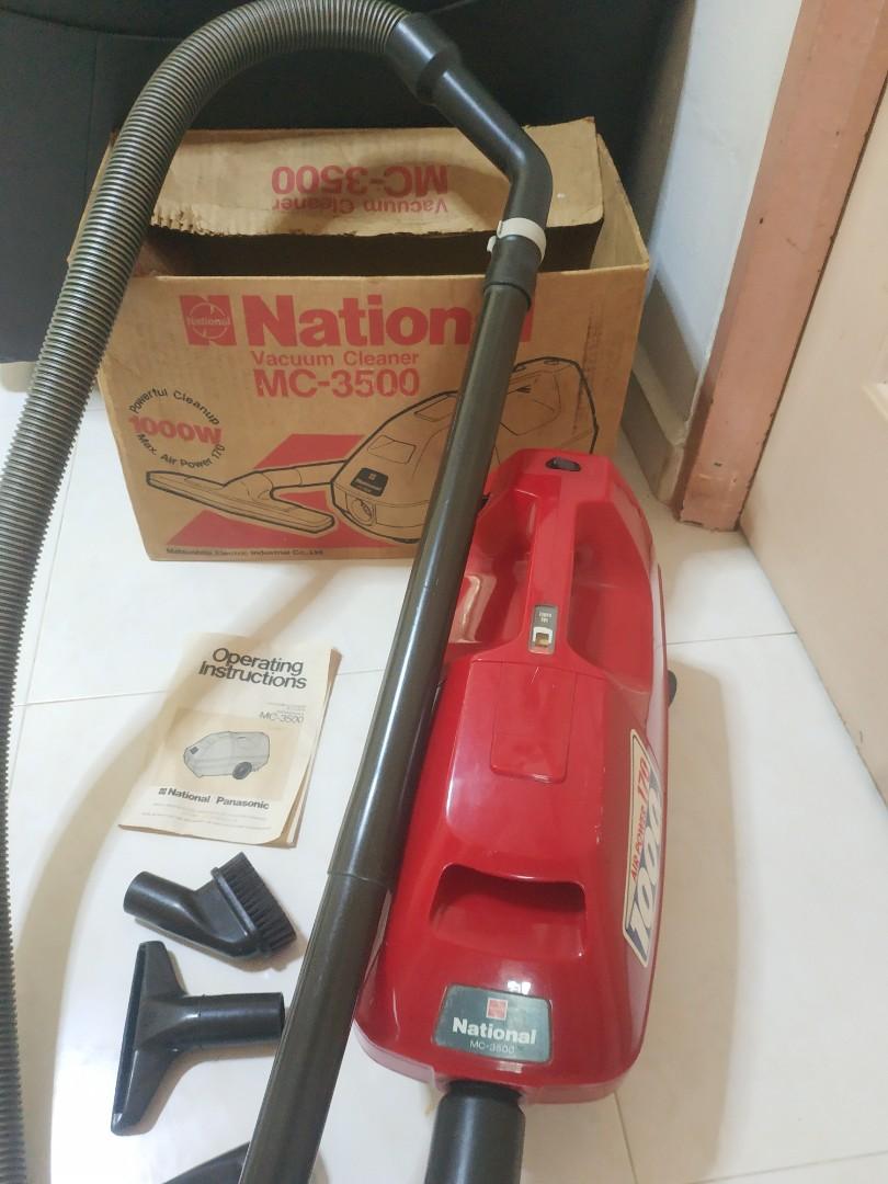 National Vacuum Cleaner MC3500 1000w, TV & Home Appliances, Vacuum