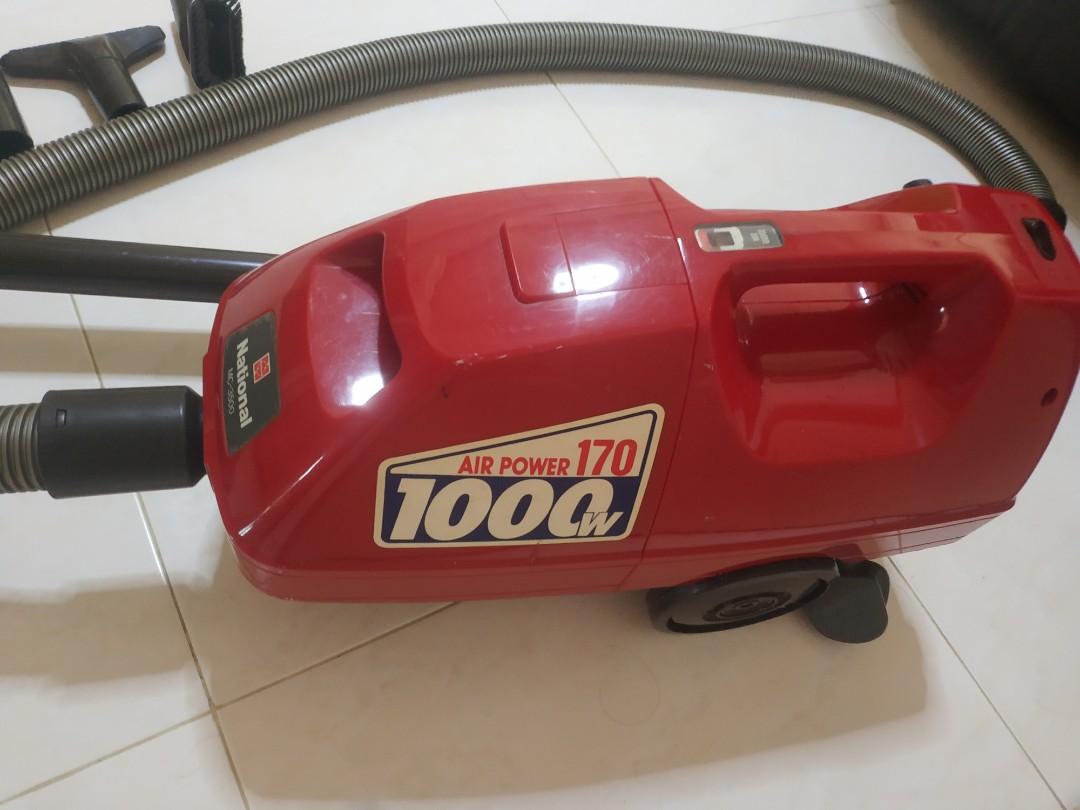 National Vacuum Cleaner MC3500 1000w, TV & Home Appliances, Vacuum