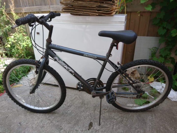 Next High Peak Mountain Bike Black Motorbikes on Carousell