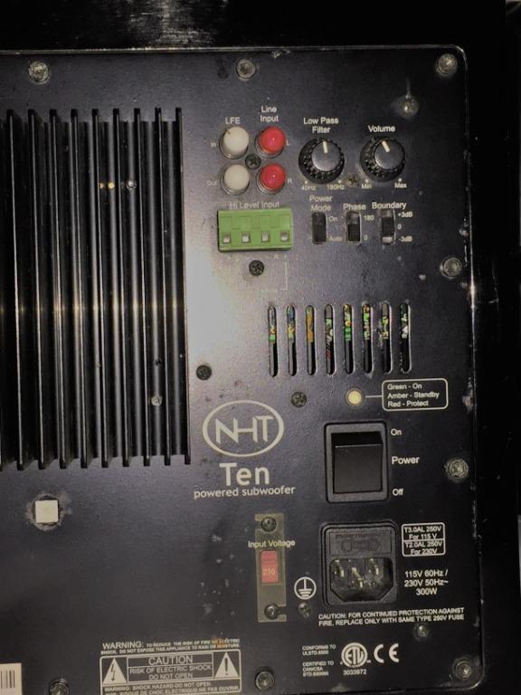 Nht 10 subwoofer online