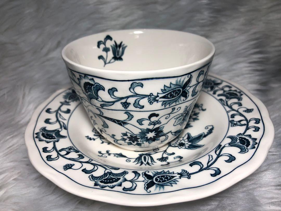 Nikko Japan Tea Cup and Saucer (Ironstone Vintage), Furniture & Home ...