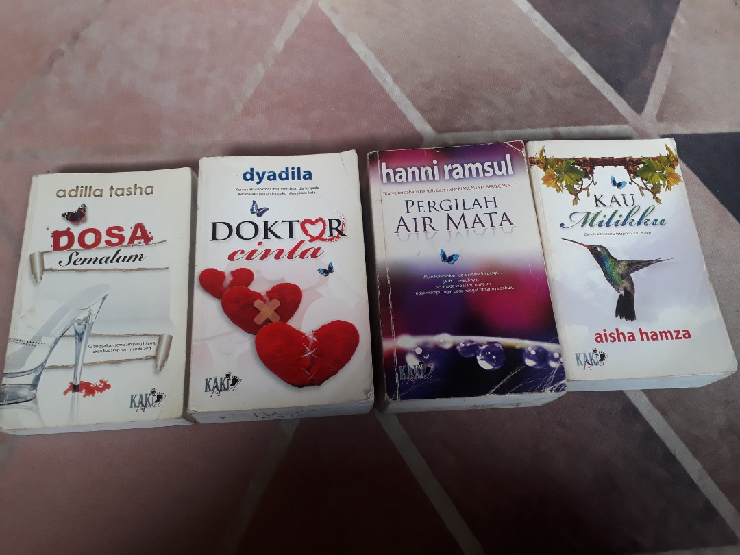 Novel Melayu Kaki Novel Books Stationery Books On Carousell