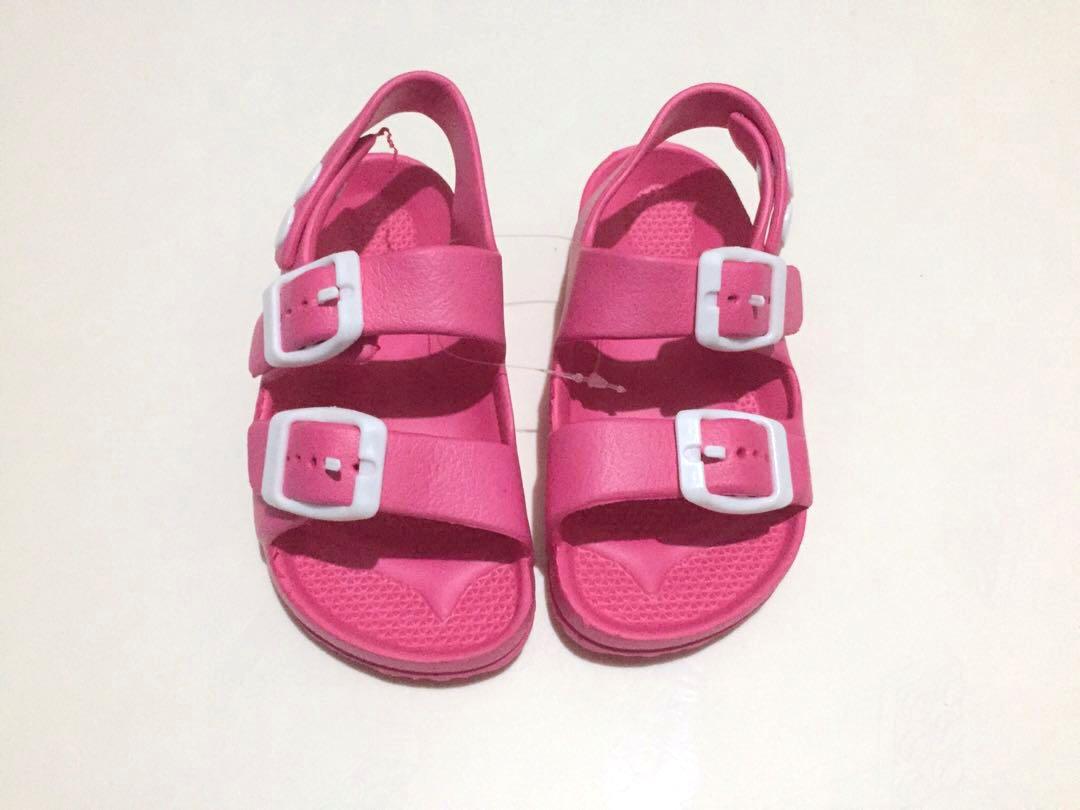 brand pink sandals