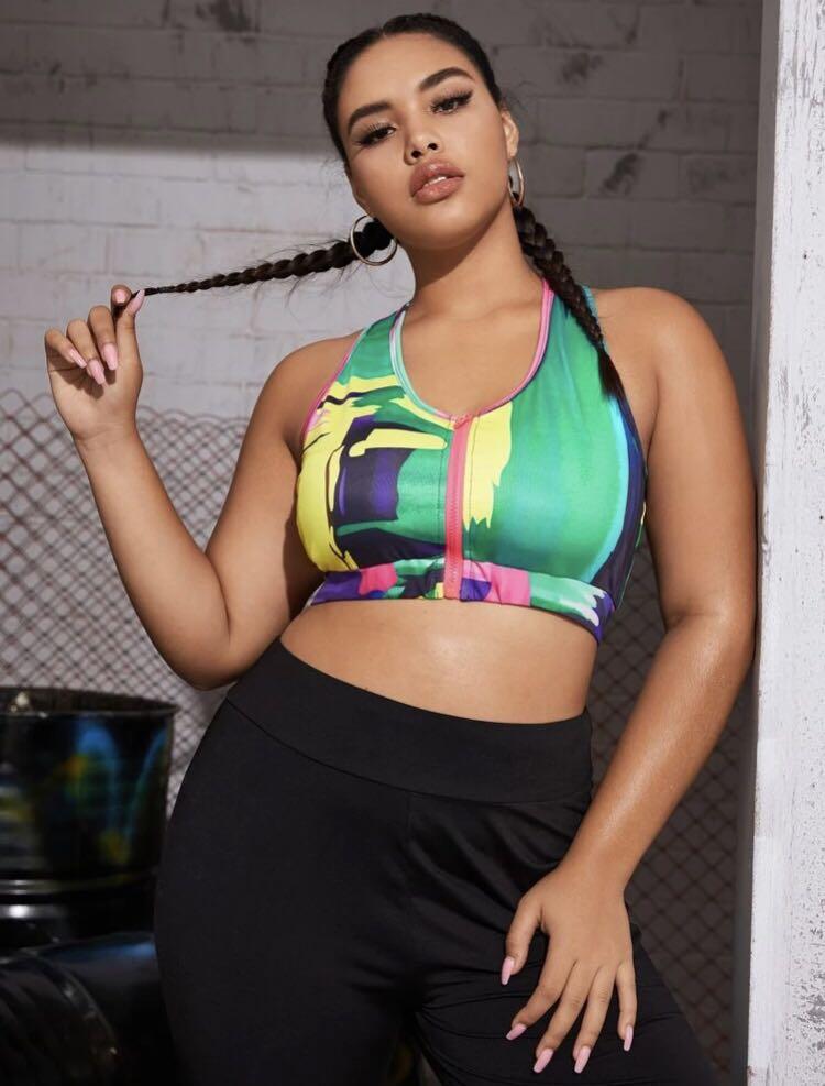 plus size sports apparel