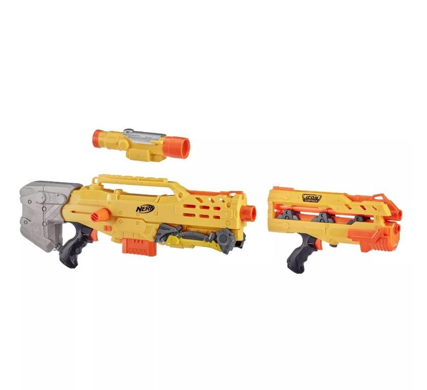 NERF Longshot CS-6 N-Strike Icon Series 3 in 1 Sniper Toy NO DARTS