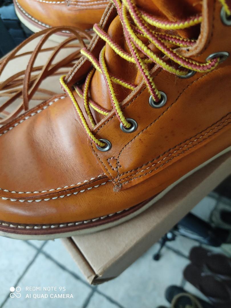 Red Wing 9877 Gold Russet Sequoia boots