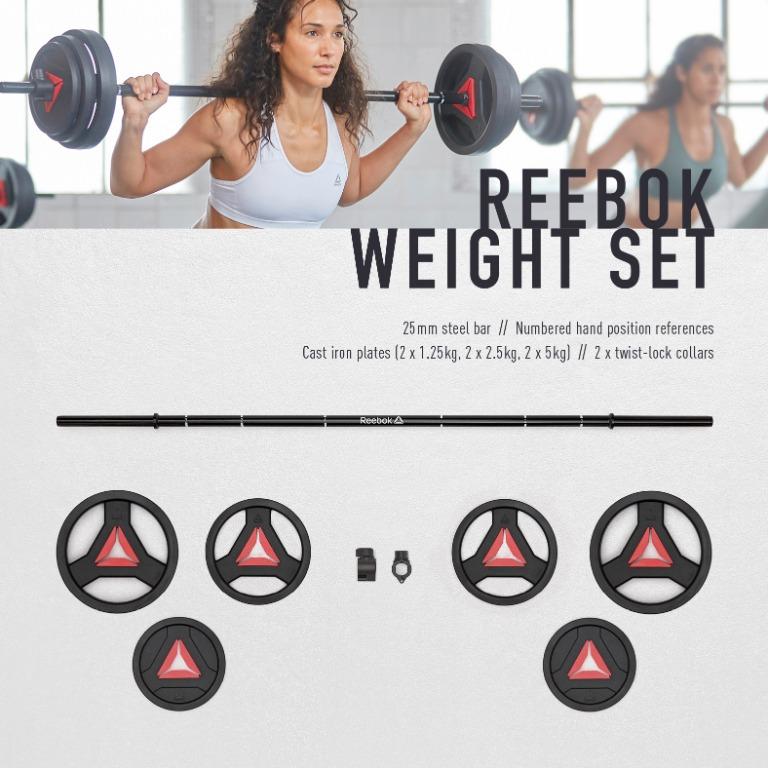 reebok fitness rep set