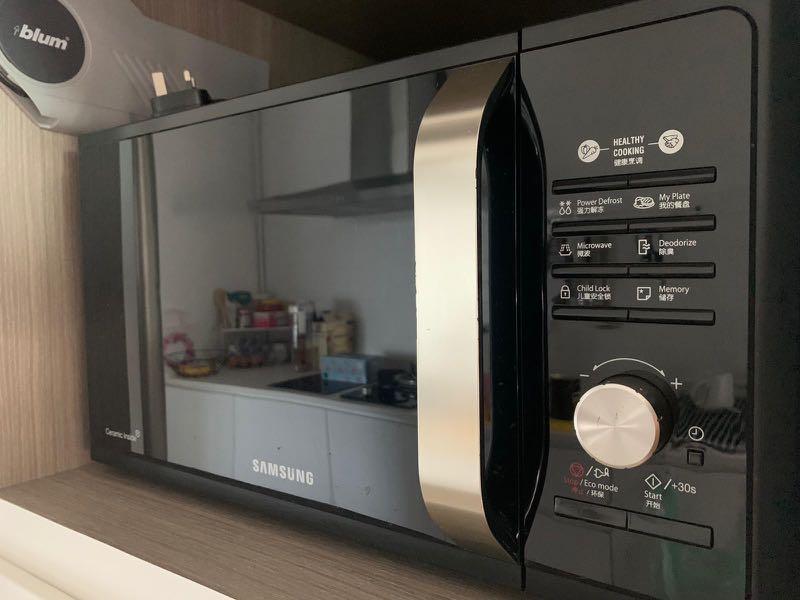 Samsung Microwave Oven, 23L, TV \u0026 Home Appliances, Kitchen Appliances,  Ovens \u0026 Toasters on Carousell