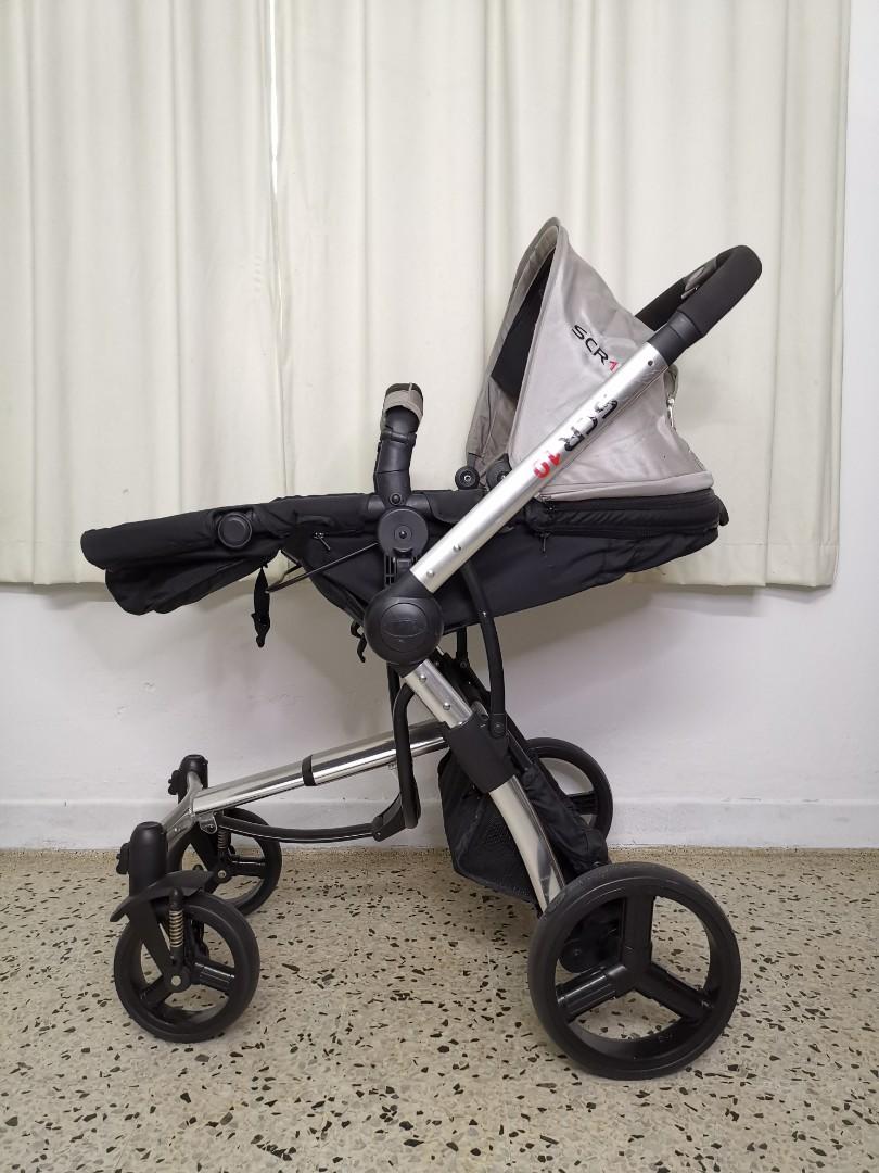 SCR 10 STROLLER with handle bar Babies Kids Going Out Strollers on Carousell