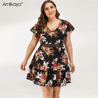 Cheap plus size discount womens summer clothes