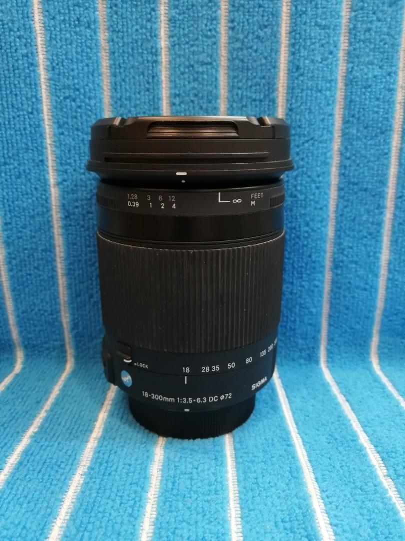 SIGMA 18-300mm F3.5-6.3 DC 72（ニコンF用） Sigma 18-300mm DC