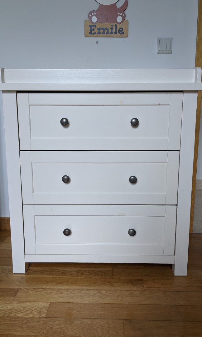 silver cross changing table