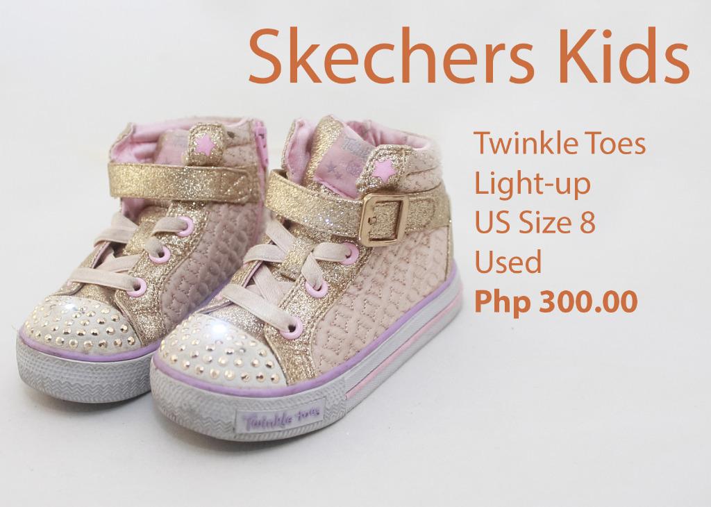 girls skechers size 1
