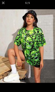 Skull pile tee