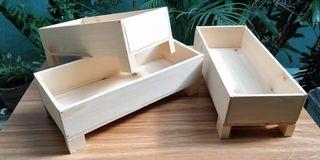 Small wooden Plant box