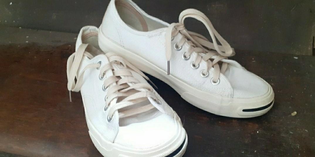 Sepatu Sneakers Putih Wanita Fesyen Wanita Sepatu Di Carousell